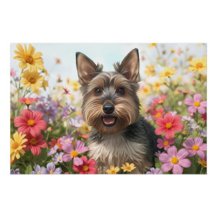 Scottie Power mit May-Blume Poster
