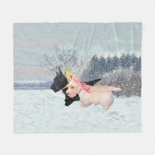 Scottie Puppies Fleecedecke