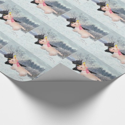 Scottie Pups Geschenkpapier (Ecke)