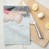 Scottie Pups Geschirrtuch (Viertel Falte)