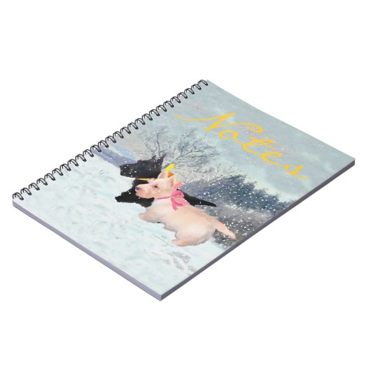 Scottie Pups Notizblock (Linke Seite)