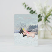 Scottie Pups Postkarte (Stehend Vorderseite)