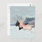 Scottie Pups Postkarte (Vorne/Hinten)
