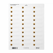 SCOTTIE Rücksendeadressen-Aufkleber (Vorne)