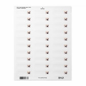 SCOTTIE Rücksendeadressen-Aufkleber (Vorne)