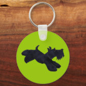 Scottie Run Schlüsselanhänger (Vorderseite)