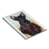 SCOTTIE SCOTTISH TERRIER NOTEBOOK BIRTHDAY PRESENT NOTIZBLOCK (Rechte Seite)