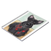 SCOTTIE SCOTTISH TERRIER NOTEBOOK BIRTHDAY PRESENT NOTIZBLOCK (Linke Seite)