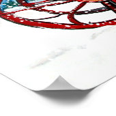 Scottie Sleigh Ride Poster (Ecke)