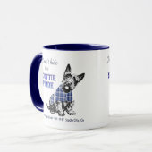 Scottie-Stolz, Corvallis Highschool Scottie-Hund Tasse (Vorderseite Links)
