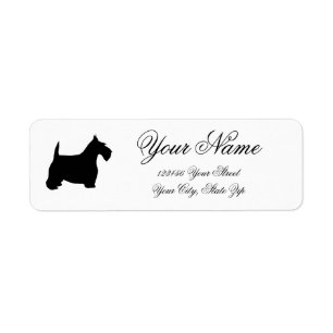 Scottie Terrier personifizieren