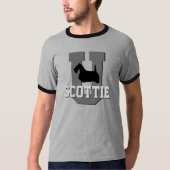 Scottie-Terrier-Universität T-Shirt (Vorderseite)