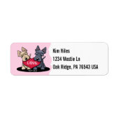 Scottie Terriers Label (Vorne)