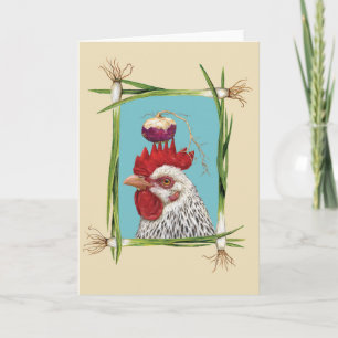 Scottie the rooster card karte