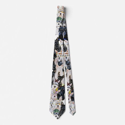 Scottie Tie Krawatte (Vorderseite)