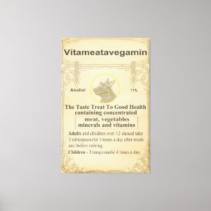 Scottie Vitameatavegamin Leinwanddruck