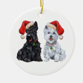 Scottie & Westie Ornament (Vorne)