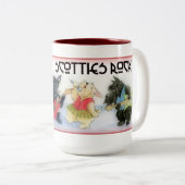 Scotties-Felsen-Kaffee-Tasse Zweifarbige Tasse (VorderseiteRechts)