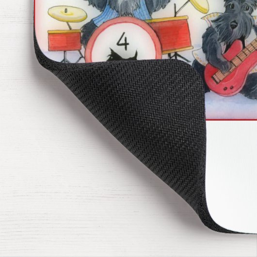 Scotties-Felsen Mousepad (Ecke)