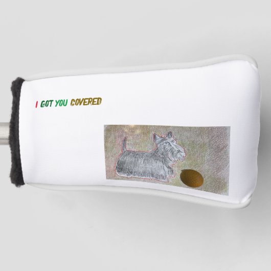 Scotties Golf Club Cover Headcover (Vorderseite)
