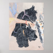 Scotties Lighting Candles Poster (Vorne)