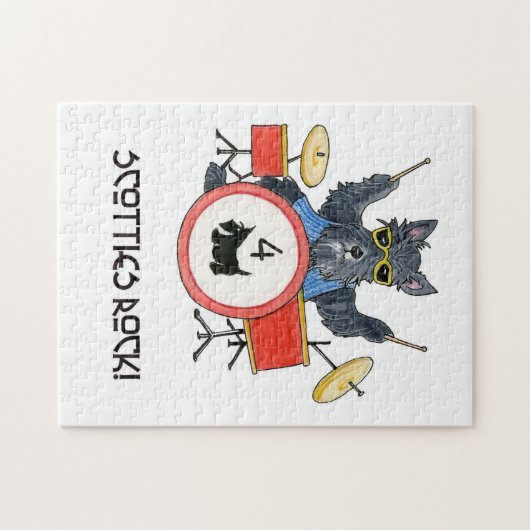 Scotties Rock Drummer Puzzle (Horizontal)