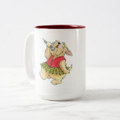 Scotties Rock Singing Wheaten Diva 15oz. Tasse (Vorderseite Links)