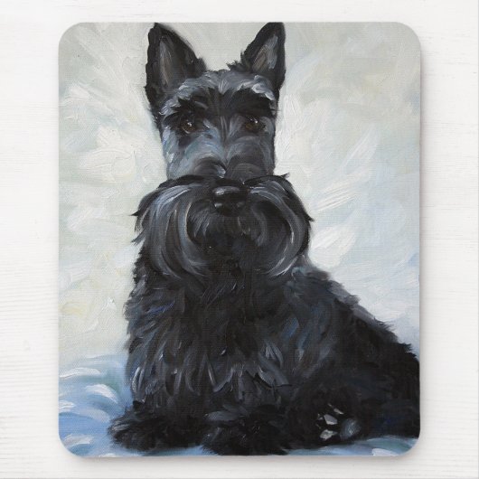 Scottiescottish-Terrier-Hund Mousepad (Vorne)