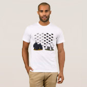 ScottieWestiePattern T - Shirt (Vorne ganz)