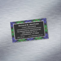Scottish Accent Clan MacEwen Tartan