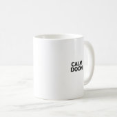 Scottish Accent Scotland Sprichwort Calm Doon Scot Kaffeetasse (VorderseiteRechts)