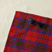 Scottish Accents Clan Leslie Red Tartan Strandtuch (Beispiel)