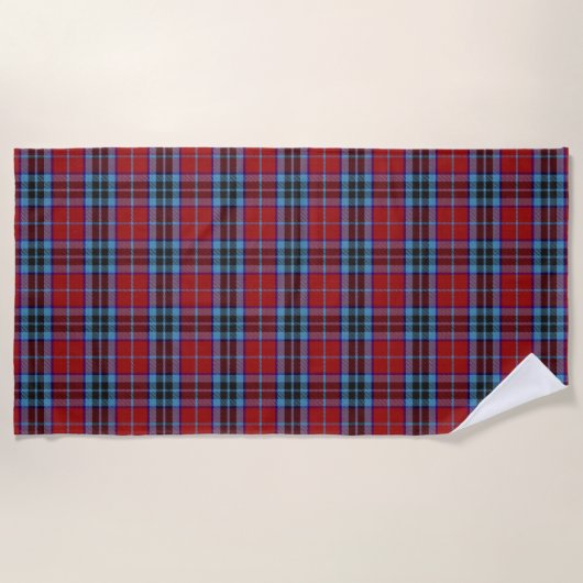 Scottish Accents Clan MacTavish Tartan Strandtuch (Vorderseite)