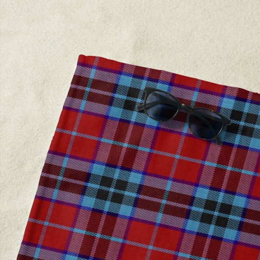 Scottish Accents Clan MacTavish Tartan Strandtuch (Beispiel)