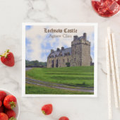Scottish Agnew Clan's Lochnaw Castle Paper Napkin Serviette (Beispiel)