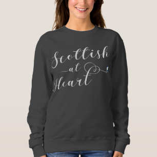 Scottish am Herz-Sweatshirt Sweatshirt