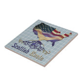 Scottish American Design Keramik Tile Fliese (Seite)