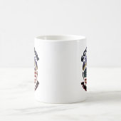Scottish American Soccer Ball Kaffeetasse (Mittel)