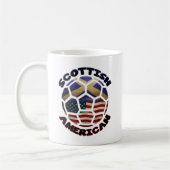 Scottish American Soccer Ball Kaffeetasse (Links)
