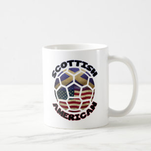 Scottish American Soccer Ball Kaffeetasse