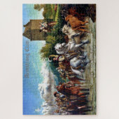 Scottish Armstrong Clan Gilnockie Painting Puzzle (Vertikal)