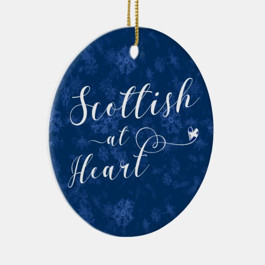 Scottish At Heart, Christmas Tree Ornament (Rechts)