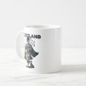 Scottish Bagpipe mit Scottish Terrier Kaffeetasse (Vorderseite Links)