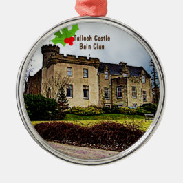 Scottish Bain Clans Tulloch Castle Weihnachten Ornament Aus Metall