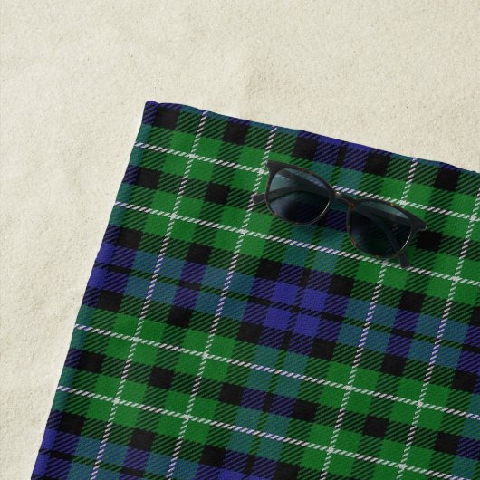 Scottish betont Clan-GrahamTartan Strandtuch (Beispiel)