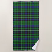 Scottish betont Clan-GrahamTartan Strandtuch (Vorderseite)
