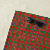 Scottish betont Clan MacAlister Tartan Strandtuch (Beispiel)