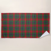 Scottish betont Clan MacLean Tartan Strandtuch (Vorderseite)