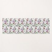 Scottish Bird Blume and Thistle Yogamatte (Vorderseite (Horizontal))