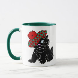 Scottish Black Cat Tasse